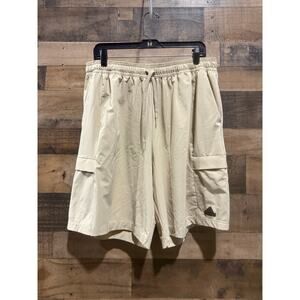 Adidas Men’s Cargo Shorts – Light Khaki – Size XL – Used